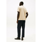 Tommy Hilfiger Mens Hilfiger Chest Insert Tee Sandalwood
