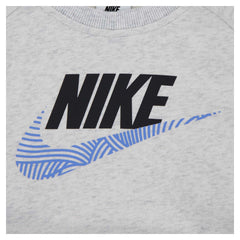 Nike Boys Nsw Itz Ft Oversize Crew Sweatshirts In Birch Heather
