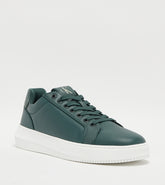 Calvin Klein Mens Cupsole Clean Shoes In Green