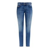 Diesel Womens L-Slandy L.32 Jeans In Denim Blue
