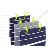 Creative Cooking Wire Bag Clips Set Of 12 In Red/Blue/Green/Yellow