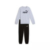 Puma Girls Essential No.1 Logo Crew Tracksuit In Lilac