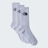 The North Face Men Multi Sport Crew Sock 3Pk White