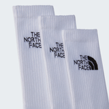 The North Face Men Multi Sport Crew Sock 3Pk White