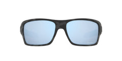 Oakley Turbine Blue Lens Sunglasses For Men In Black