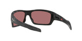 Oakley Turbine Blue Lens Sunglasses For Men In Black