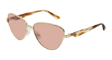 Balenciaga Womens Sunglasses in Gold