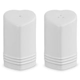 Le Creuset Heart Salt & Pepper Shakers White