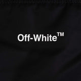 Off White Hard Core Nylon Tote Bag In Black