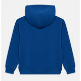 Calvin Klein Boys Light Monologo Hoodie In Blue