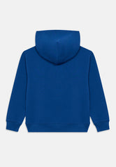 Calvin Klein Boys Light Monologo Hoodie In Blue