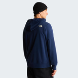 The North Face Mens Crew Peak Light Hoodie Navy Stone