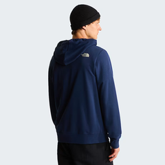 The North Face Mens Crew Peak Light Hoodie Navy Stone