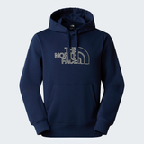 The North Face Mens Crew Peak Light Hoodie Navy Stone