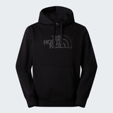 The North Face Mens Crew Peak Light Hoodie Black