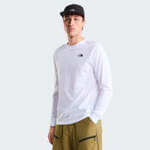 The North Face Mens Dome Regular Ls Tee White