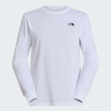 The North Face Mens Dome Regular Ls Tee White