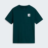 The North Face Mens Evolution Box Short Sleeves T-Shirt In Pacific Teal