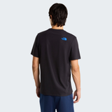 The North Face Mens Bracket Logo Short Sleeves T-Shirt In Black