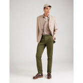 Tommy Hilfiger Mens Harlem Chino Satin Olive