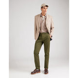Tommy Hilfiger Mens Harlem Chino Satin Olive