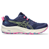 Asics Womens Trabuco Terra 2 Sneakers In Deep Ocean/Lime Green