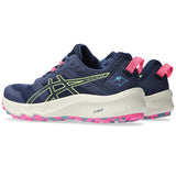 Asics Womens Trabuco Terra 2 Sneakers In Deep Ocean/Lime Green