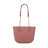 Fenn Gold Chain Tote Bag In Pink