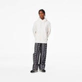 Marc Jacobs Monogram Oversized Hoodie In Eggshell