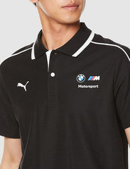 Puma Mens Bmw Mms Polo Black Shirt