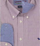 Harmont & Blaine Mens basic Shirt In Red & White