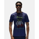 Pure Premium Nata Tee In Navy
