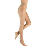 Falke Womens Bright Silk Pantyhoses In Champagne