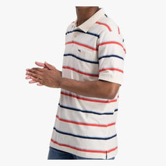 Jeep Multi Stripe Off White Golfer