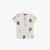 Enrico Coveri Mens 703 T-Shirt In Off White