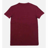 Pure Premium Carro T-shirt In Burgandy