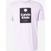 Calvin Klein Mens Wholesale Jeans Graphic T-Shirt in Lilac