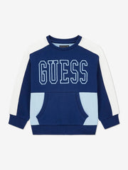 Guess Kids 2B Ls Active Top Blue