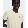 On Mens Performance Short Sleeves T-Shirt In Hare/Brume