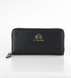 La Martina Womens Marilena Wallet In Black