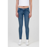 Sissy Boy Womens Super Low Waist Skinny Jean In Medium Vintage
