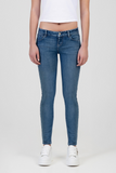 Sissy Boy Womens Anshia Super Low Waist Skinny Jeans In Medium Vintage