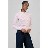 Sissy Boy On Your Own Knit Top Longsleeve In Pink
