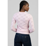 Sissy Boy On Your Own Knit Top Longsleeve In Pink
