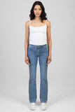 Sissy Boy Astra Bootleg Mid Waist Jeans In Medium Vintage