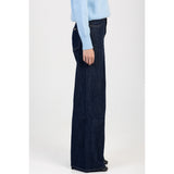 Sissy Boy Womens Cleo Slouchy Mid Waist Jean In Forever Blue