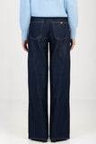 Sissy Boy Womens Cleo Slouchy Mid Waist Jean In Forever Blue