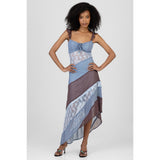 Sissy Boy Ladies Call Me Extra Asymmetric Dress In Blue