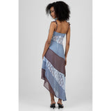 Sissy Boy Ladies Call Me Extra Asymmetric Dress In Blue
