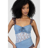Sissy Boy Ladies Call Me Extra Asymmetric Dress In Blue